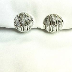 Kramer Vintage Silver Tone Earrings